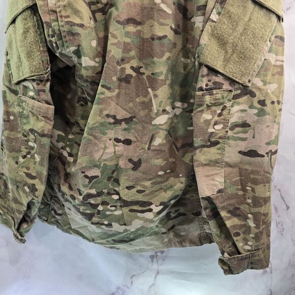 Army Camo Jacket Medium Reg Multicam Digital Top Shirt Army Military Fatigue FR - Picture 6 of 10